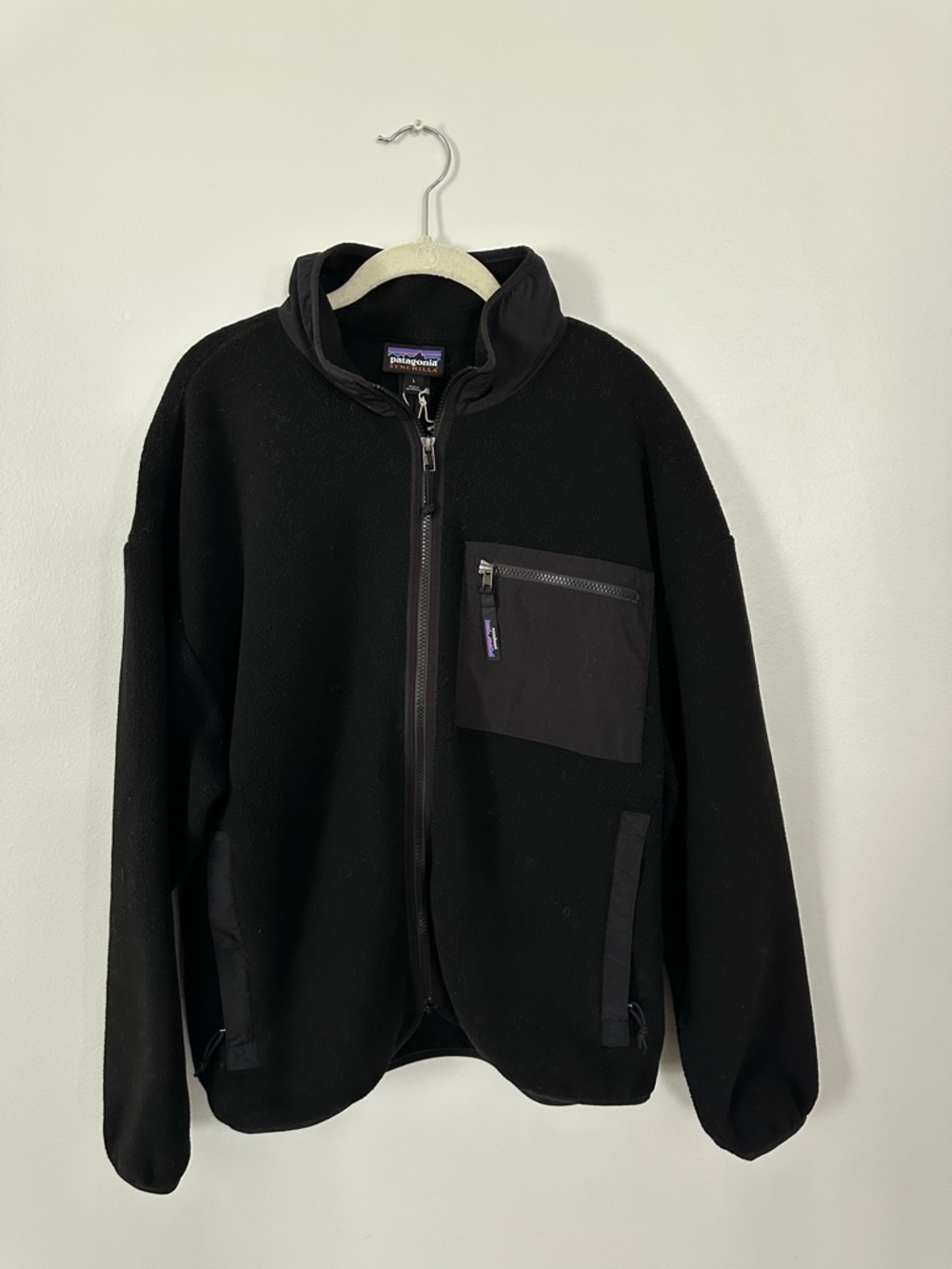 Patagonia women’s Black Full-Zip Fleece Jacket